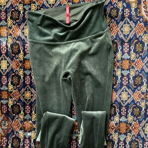 SPANX Dark Green Leggings
